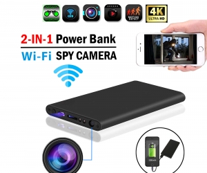 IP Camera Powerbank H8 4K Wifi Camera