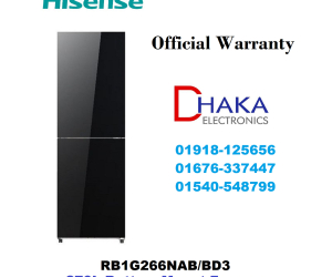 Hisense 270L RB1G266NAB Bottom Mount Freezer