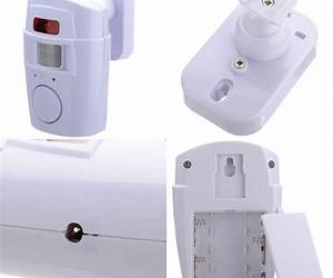 Motion sensor Alarm with Remote control