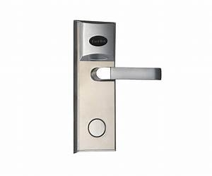 LH1000 RFID Hotel Lock With advanced 13.56mhz Mifare1 card technology American standard mortise Stainless steel housing