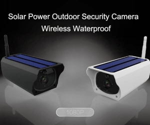 HD 1080P Solar Camera Wireless Outdoor 2MP Wifi Bullet IP Camera Waterproof Surveillance Home Security CCTV Camera Solar Powered