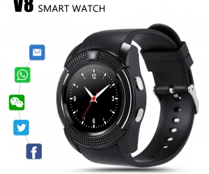 V8 Smart Mobile Watch Sim Supported Gear Supported