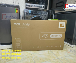 TCL 43 inch 43V6C HDR 4K Smart Google TV Official