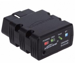 KW902 ELM327 Bluetooth OBDII Car Auto Diagnostic Scan Tools Automotive Car Scan Tool Wireless ConnectionBlack