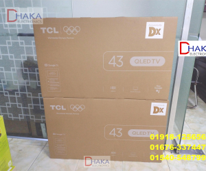 TCL 43 inch QLED FHD Smart Google TV 43S5K Official