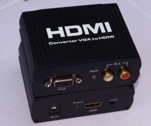 VGA TO HDMI CONVERTERBlack