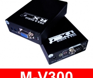 300M VGA UTP Extender with Audio over Cat5e/6