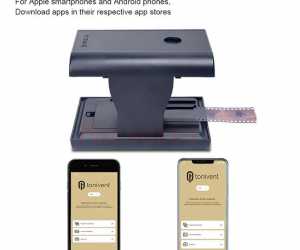  Negatives Slides Mobile Phone Film Scanner Smartphone Folding Old Color Films Digital Scanner Convert for Andriod IOS