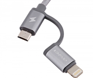 Awei 2 In 1 Android & IPhone Data Cable