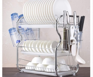 3 Layer Dish Drainer