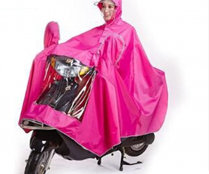 Bike-Waterproof-Rain-Coat-Cycle-Windproof-Raincoat-Bicycle-Cape-Cycling-Poncho-Two-Face-Masks-Reflective-Stripe