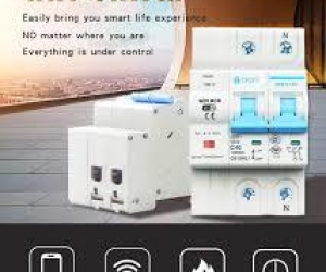 Wifi Circuit Breaker/Smart Switch overload,short circuit protection for Smart home tuya app