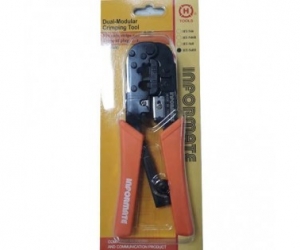 Informate Modular Crimping Tool RJ45 RJ11 with Cable Cutter