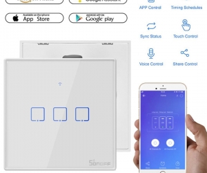 Sonoff T1 UK 3 Gange