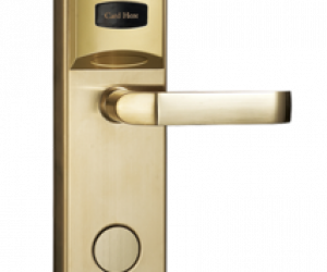 LH1000 RFID Hotel Lock With advanced 13.56mhz Mifare1 card technology American standard mortise Stainless steel housing