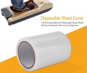 Shoe Membrane plastic film roll for Automatic Shoe Cover Machine