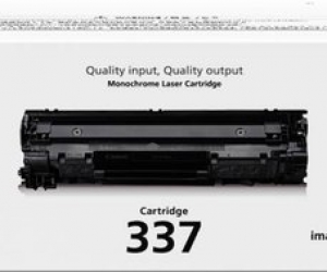Canon Original 337 Black Laser Printer Toner 