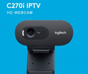 Logitech C270i HD 720p Webcam Builtin Microphone