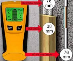 3 In 1 Stud Finder Wood Metal Detector Wiring AC live Wire Wall Scanner Detector Electric Box Finder