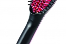 Hair Straightener Brush - Black And Pink