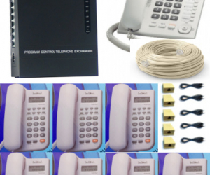 PABX Intercom 08Line Package Set Price in Bangladesh