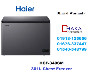 Haier 301L HCF340SM Chest Freezer