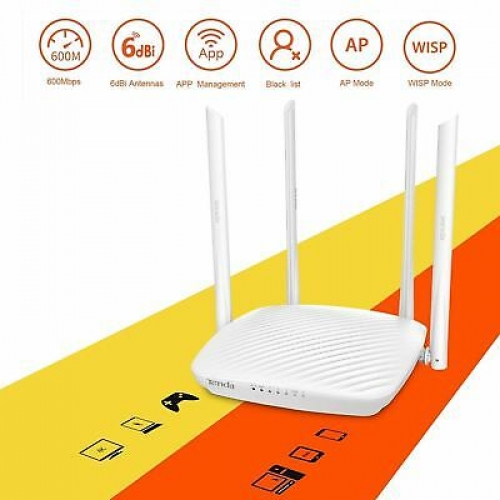 TENDA F9 600M Whole-Home Coverage Wi-Fi Router