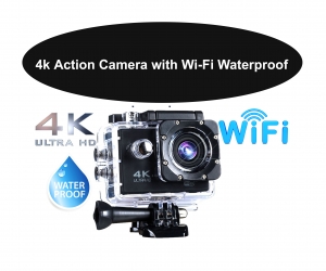 Action Camera 4k with WiFi Waterproof