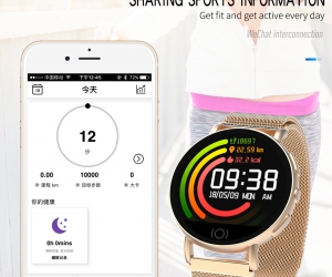 Smart Watch IOS Android Heart Rate Blood Pressure Calorie Sleep Check