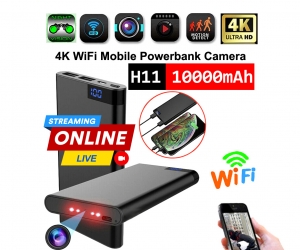 H11 IP Camera Powerbank Live Video Recorder
