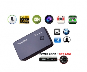 Powerbank Camera Voice with Video Recorder