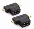 Micro-HDMI--Mini-HDMI-Male-to-HDMI-Female-Adapter