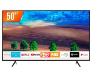 SAMSUNG 50RU7100 HDR 4K Bluetooth Smart TV