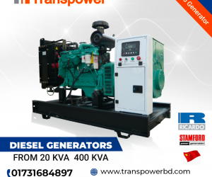 30 KVA Ricardo Diesel Generator,China