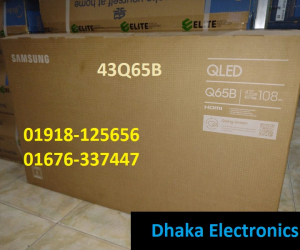 43 inch SAMSUNG Q65B VOICE CONTROL QLED 4K HDR TV
