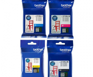 4COLOR CARTRIDGE SET BROTHER LC3719XL for MFCJ3530DW Series