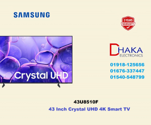 Samsung 43 inch U8510F Crystal UHD 4K Smart TV Official