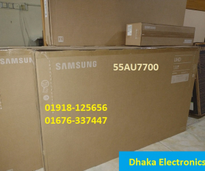 55″ (AU7700) Crystal UHD 4K Smart TV Samsung Official