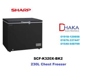 Sharp 230L SCFK320XBK2 Chest Freezer