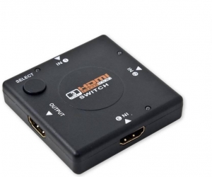Hdmi Switch 3 In1Out Black