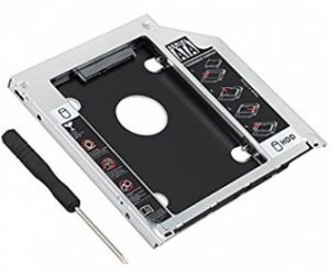 Second Hard Disk Drive CADDYSecondary CDROM Storage for Laptop