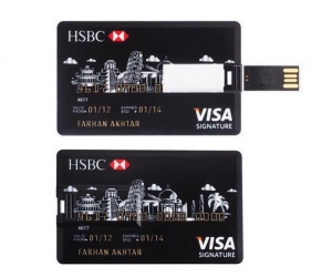 32GB HSBC Visa Card Shape Pendrive