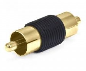  RCA AV Male To Male Audio Video Connector Adapter