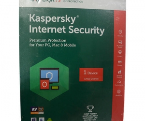 Kaspersky Internet Security  1 User  1 Year With TShirt Gift(stock)