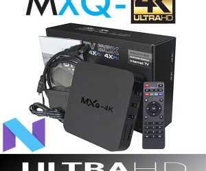 MXQ 4K RK3229 Android 7.1 Smart TV Box KODI 18.0 Fully Loaded H.265 4K 1080P   HD free movies