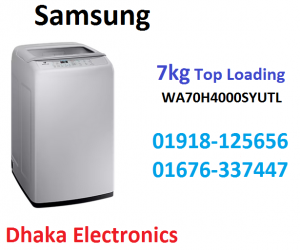 Samsung 7Kg Top Load Washing Machine (WA70H4000SYUTL)