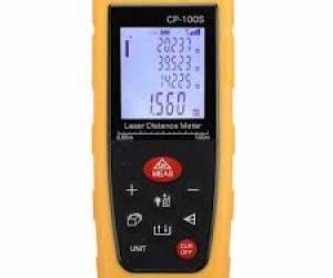 Laser-Distance-meter-100m-328ft-laser-range-finder-CP-100-Yellow