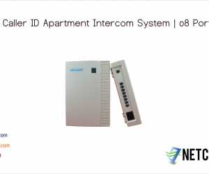 08 Port Apartment Intercom System 