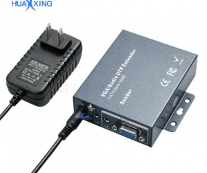  VGA Video/Audio Splitter/Extender via CAT5 100m