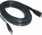 15-m-High-Speed-Flat-HDMI-Male-to-HDMI-Male-Cable-V14---Black